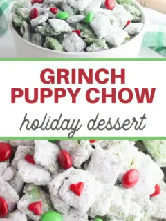 Grinch Puppy Chow