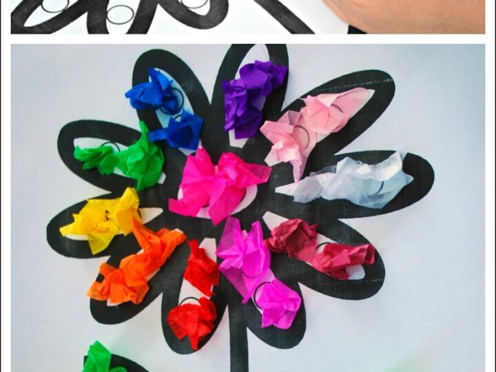 Image for Tissue Paper Flower Art Activity