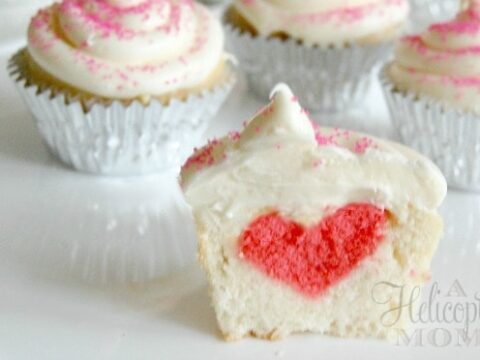 Image for How to Make Heart Cupcakes – Tutorial Recipe