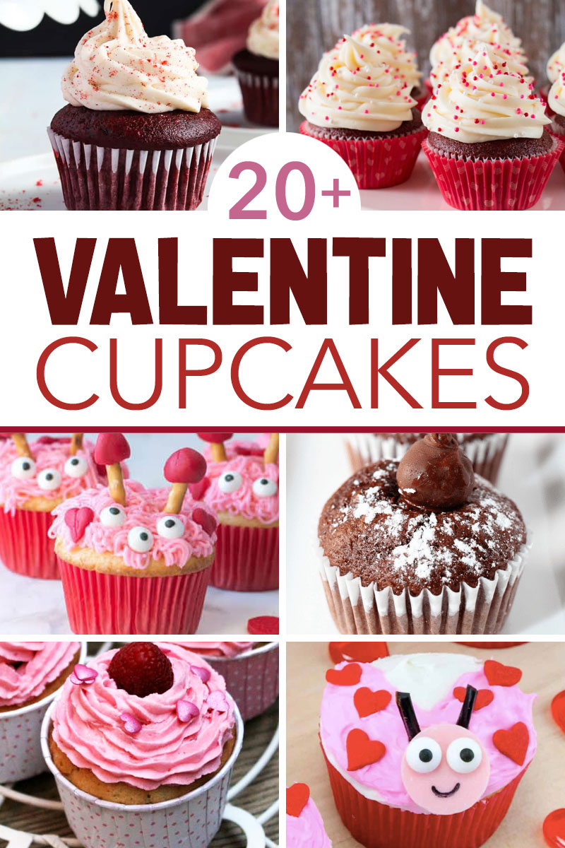 20 Valentine Cupcakes Everyone Will Love