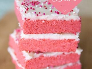 Image for "Pinkie Bars" Sugar Cookie Bars with Cream Cheese Frosting