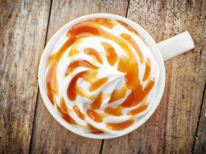 Image for Crock Pot Apple Cider with Caramel and Maple Whipped Cream
