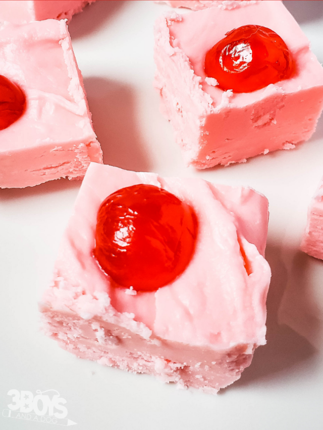 Perfectly Sweet Pink Cherry Fudge Recipe