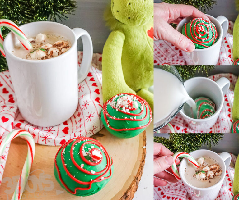 Grinch Hot Cocoa Bombs