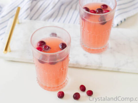 Image for Easy Cranberry Orange Spritzer Recipe