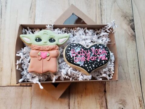 Image for Green Baby Personalizable Cookie Box