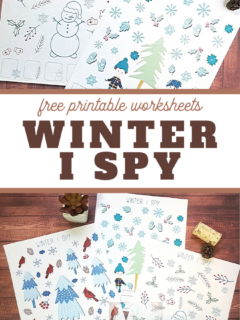 i spy fun activity for winter