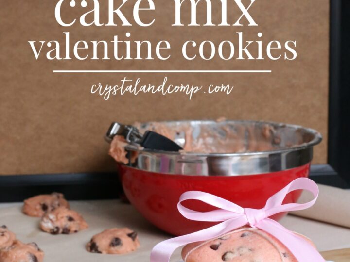 Image for Cake Mix Valentine Cookies