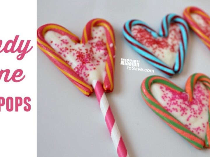 Image for Colored Candy Cane Lollipops