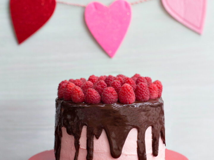 Image for Chocolate Raspberry Dripping Cake