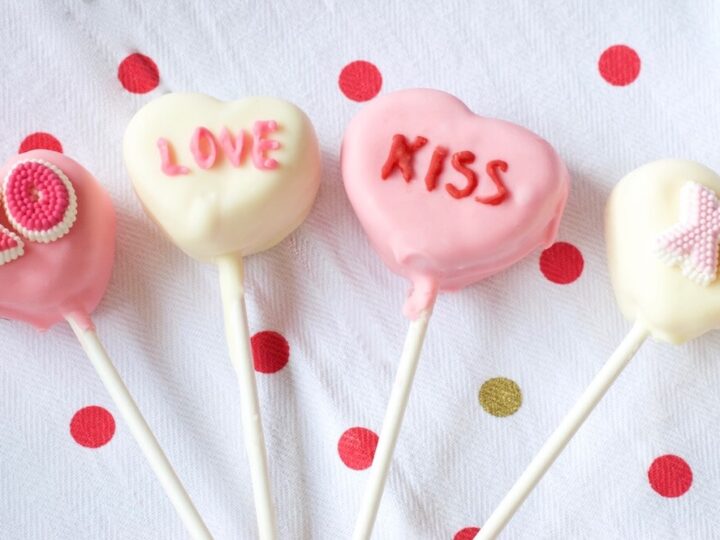 Image for Conversation Heart Marshmallow Pops
