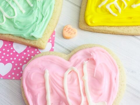 Image for Valentines Day Conversation Heart Cookies