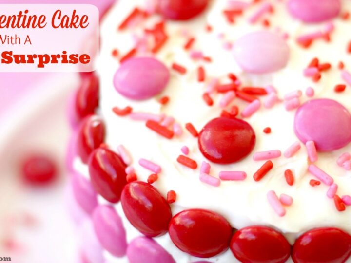 Image for The Mini Valentine Cake With A Sweet Surprise