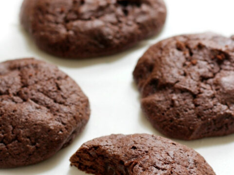 Image for Gluten-Free Vegan Double Chocolate Chunk Brownie Cookies (Allergy-Free)