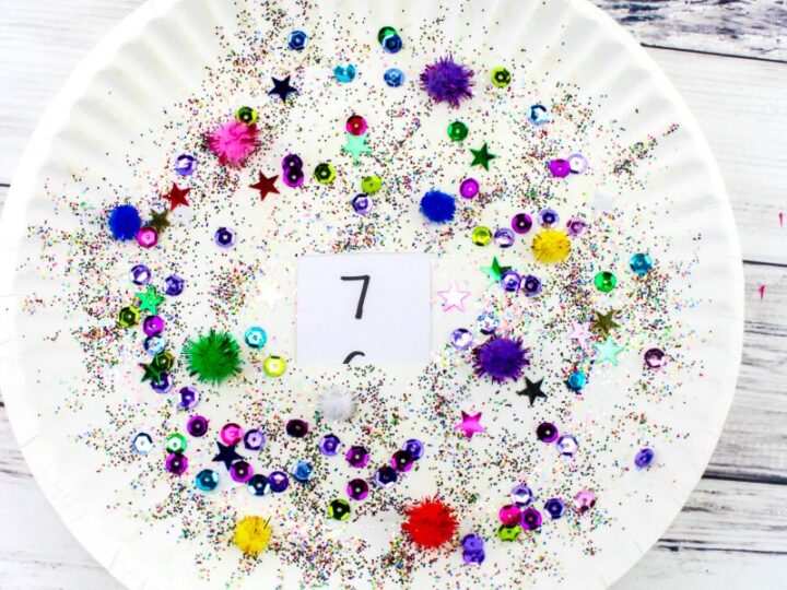 Image for New Year's Eve Countdown Paper Plate Craft for Kids