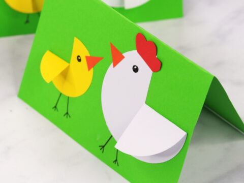 Image for Paper Circle Hen and Chick Craft 