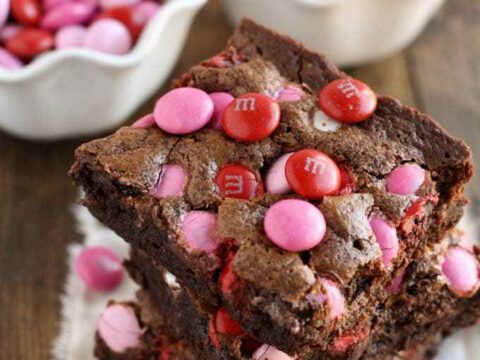 Image for Valentine Brownies (+ M&M's and Chocolate Chips)