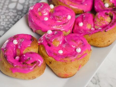 Image for Valentine’s Heart Cinnamon Rolls