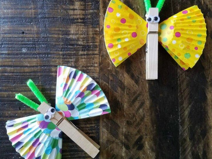 Image for Butterfly Clothespin Craft for Preschoolers