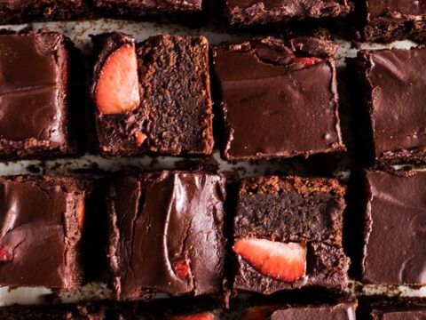 Image for Chocolated Covered Strawberry Brownies