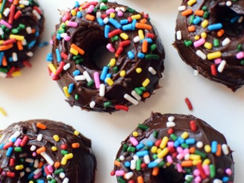 Image for Quick and Easy Mini Chocolate Doughnuts 