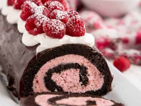 Image for Raspberry Chocolate Swiss Roll