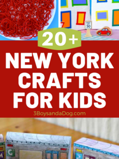 over 20 crafts about new york geography and history