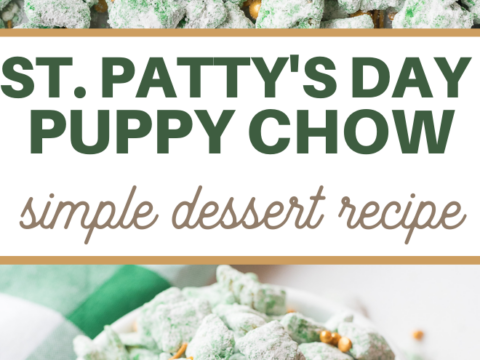 st patricks day snack mix