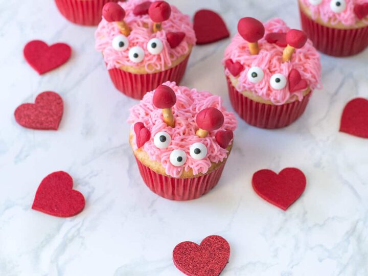 Image for Furry Monster Valentine Cupcakes