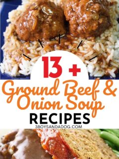 oniony ground beef recipes