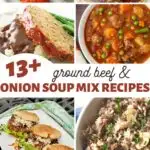 ground beef and onion soup mix recipes