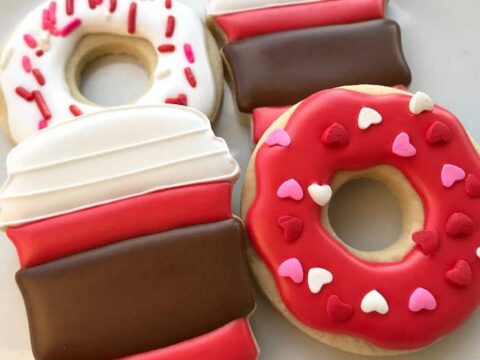 Image for Latte and Donuts Cookies Decorating Tutorial