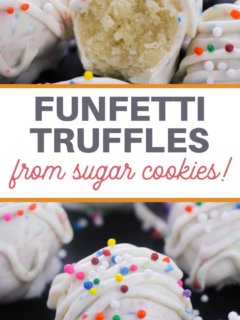 funfetti truffles recipe