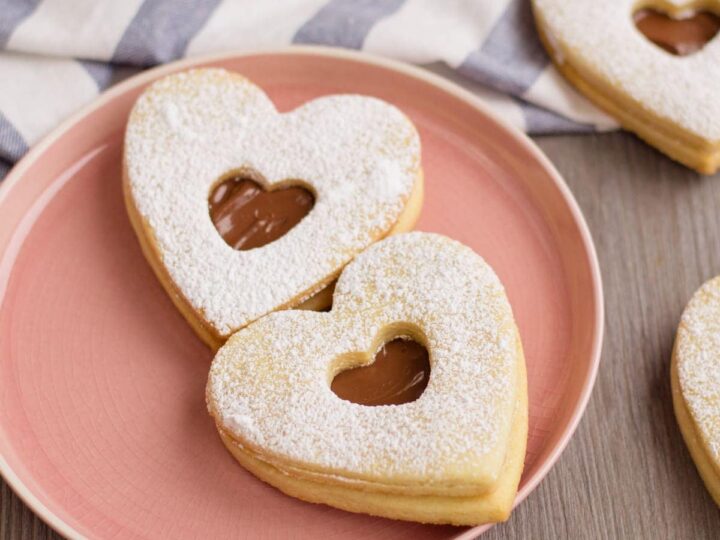 Image for Nutella Sweetheart Cookies