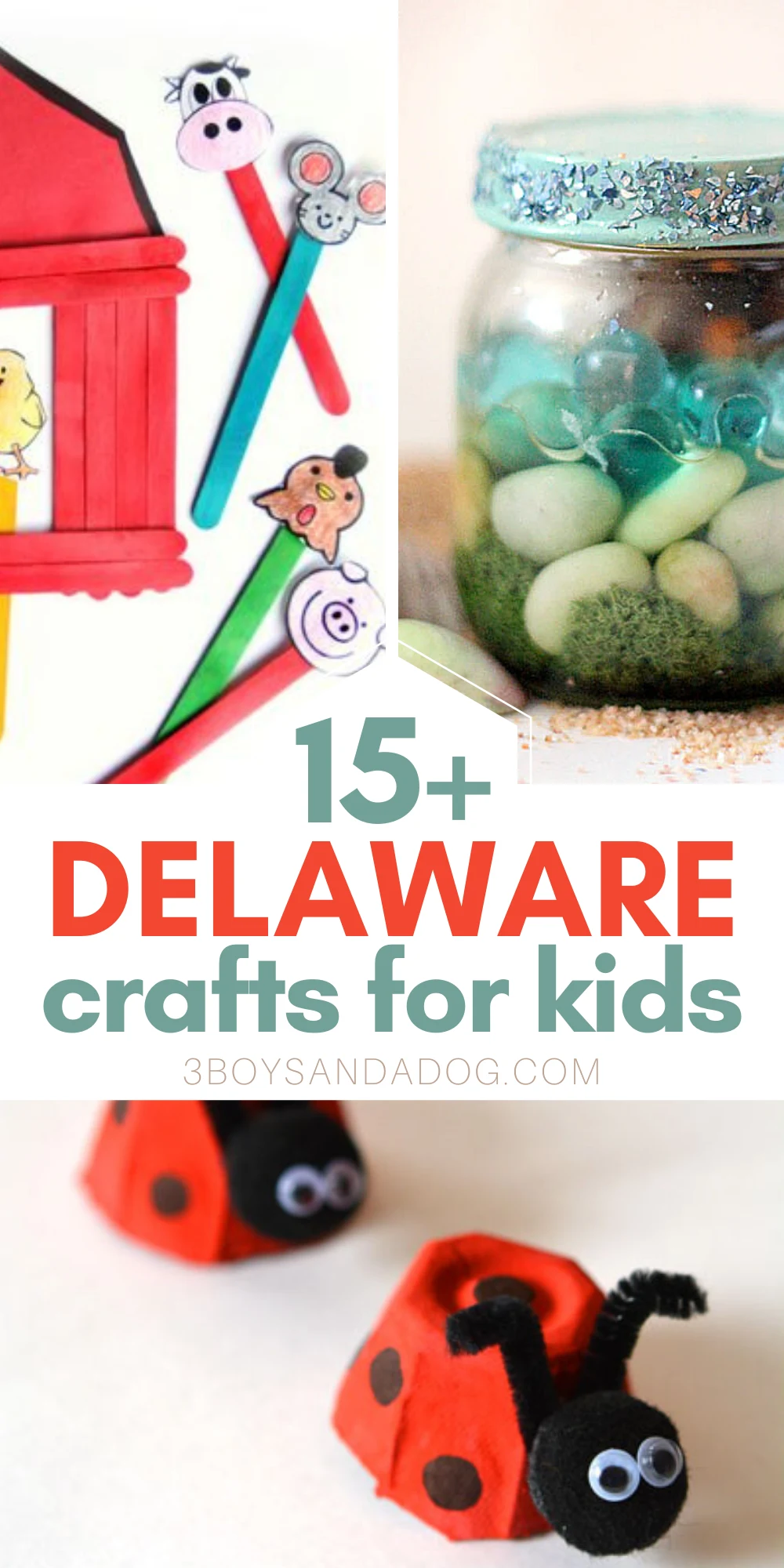 over 15 crafts about delaware geography and history