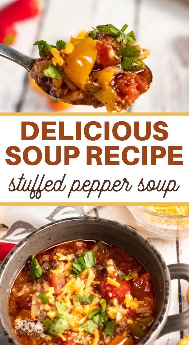 instant pot stuffed pepper soup