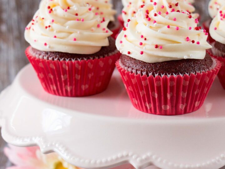 Image for Red Velvet Cupcakes with Cream Cheese Frosting