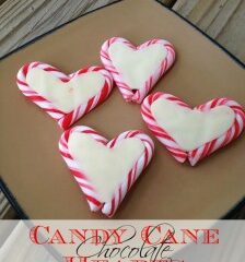 Image for Candy Cane Chocolate Hearts