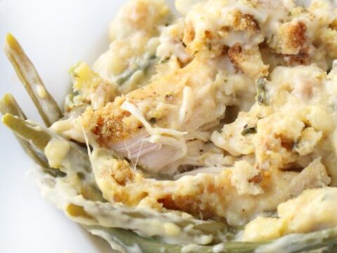 Image for Creamy Chicken & Stuffing with Green Beans 