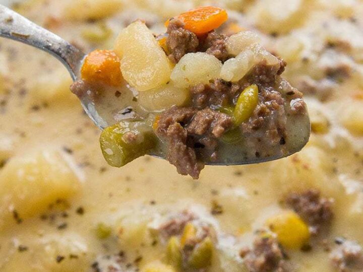 Image for Creamy Potato & Hamburger Soup