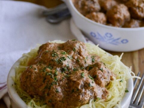 Image for Spaghetti Squash and Meatballs