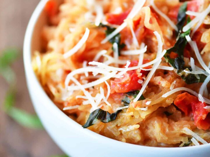Image for Instant Pot Tomato Basil Spaghetti Squash