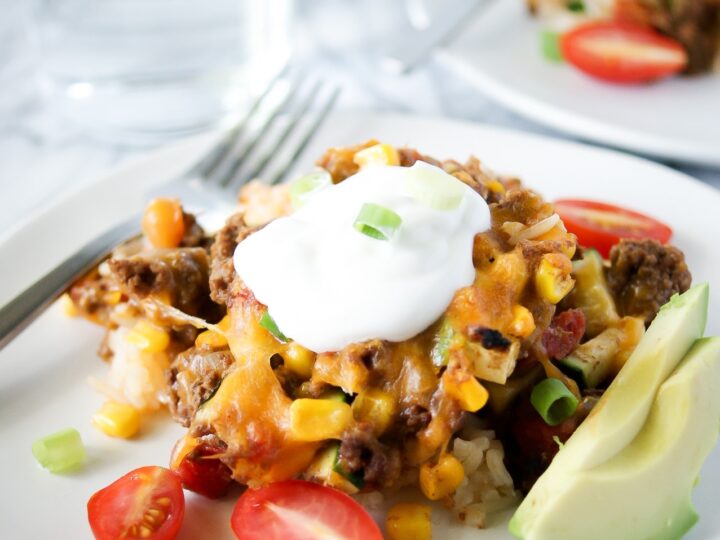 Image for Easy Mexican Ground Beef Casserole