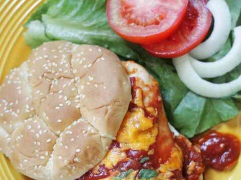 Image for Sloppy Joe Chicken Bake {Easy Family Friendly Dinner Idea} • The Pinning Mama