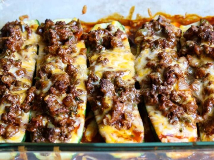 Image for The Best Enchilada Zucchini Boats