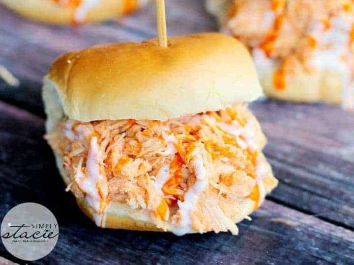 Image for Slow Cooker Buffalo Chicken Sliders
