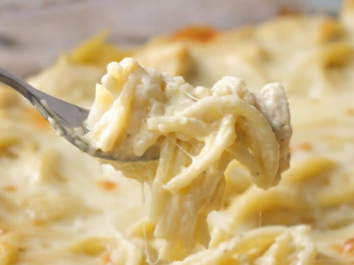 Image for Easy Chicken Tetrazzini Recipe (+VIDEO)