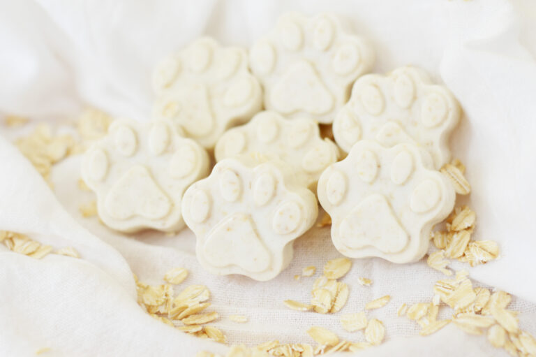 Skin Soothing Oatmeal Dog Soap Recipe