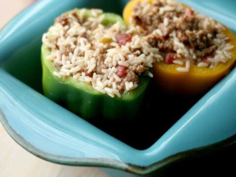 Image for Hot & Dirty Stuffed Peppers