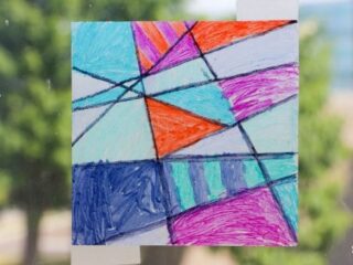 Image for How to Make a Wax Paper Suncatcher